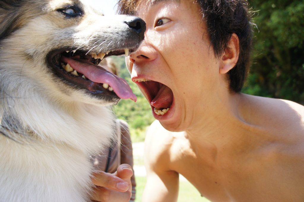 fundogentleman-with-dog