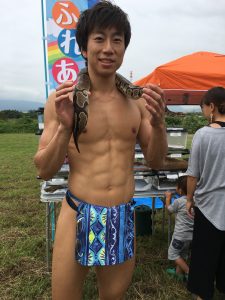 fundoshiman-with-snake